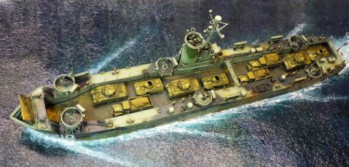 US NAVY LANDING SHIP MEDIUM - REVELL CODICE 05123 SCALA 1:144 - immagine 7