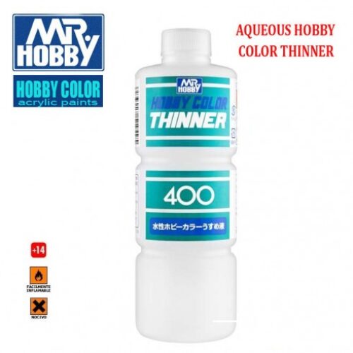 DILUENTE PER COLORI ACRILICI GUNZE SANGYO HOBBY COLOR T111 400ML.