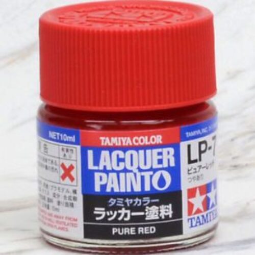 TAMIYA LACQUER PAINT LP-7 TC-82107 ROSSO