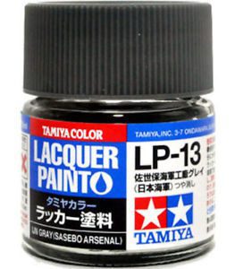 TAMIYA LACQUER PAINT LP-13 TC-82113 GRIGIO IJN (ARSENALE DI SASEBO)
