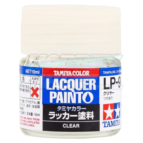 TAMIYA LACQUER PAINT LP-9 TC-82109 SMALTO TRASPARENTE LUCIDO