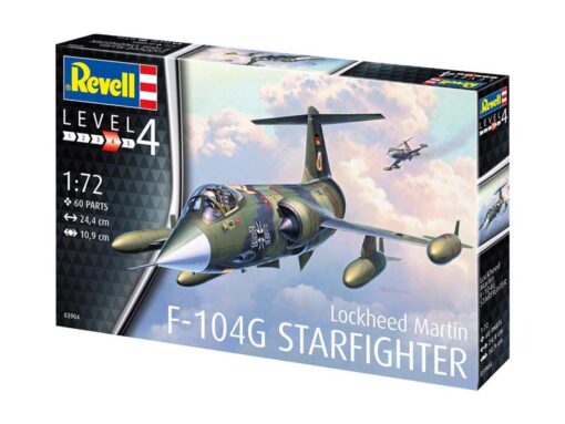 LOCKHEED F-104G STARFIGHTER (LUFTWAFFE)  -  REVELL 03904 SCALA 1:72