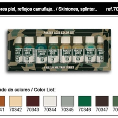 VALLEJO PANZER ACES SET 6 CODICE 70129