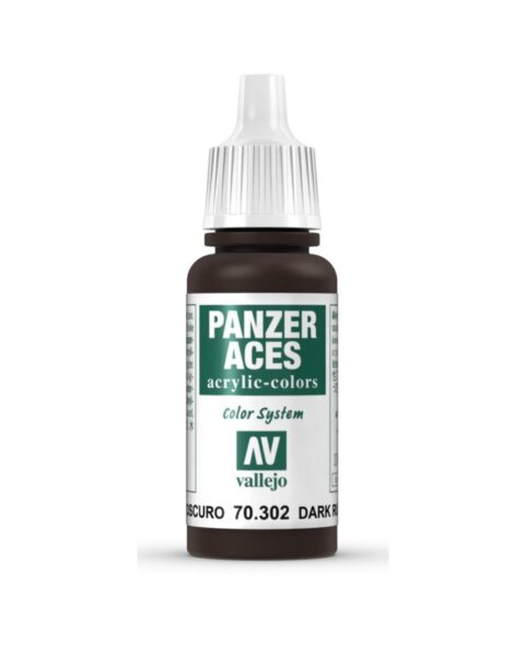 VALLEJO PANZER ACES DARK RUST CODICE 70302