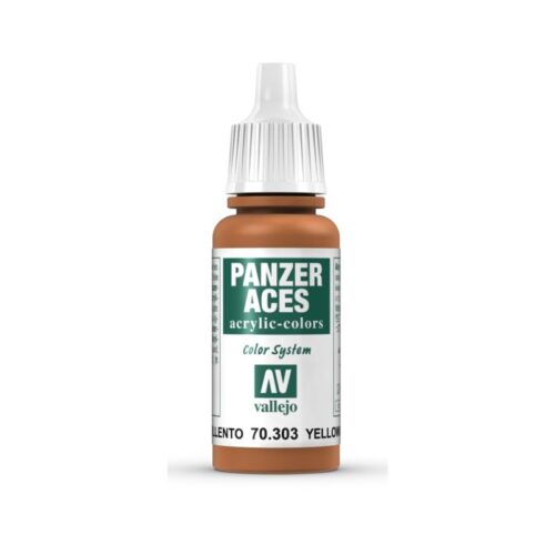 VALLEJO PANZER ACES YELLOWISH RUST CODICE 70303