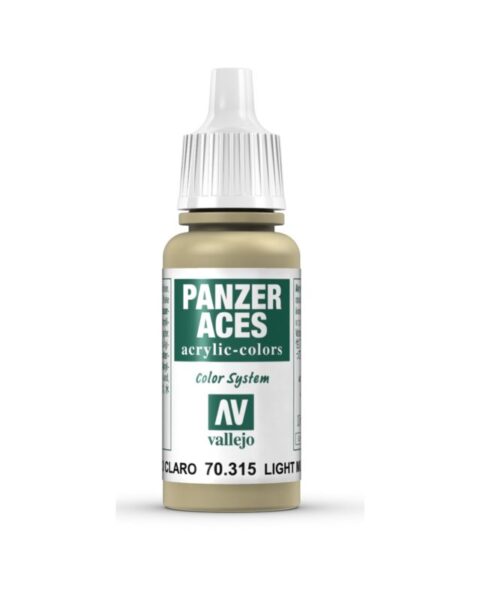 VALLEJO PANZER ACES LIGHT MUD CODICE 70315
