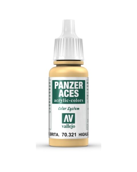 VALLEJO PANZER ACES HIGHLIGHT BRITISH TANK CREW CODICE 70321