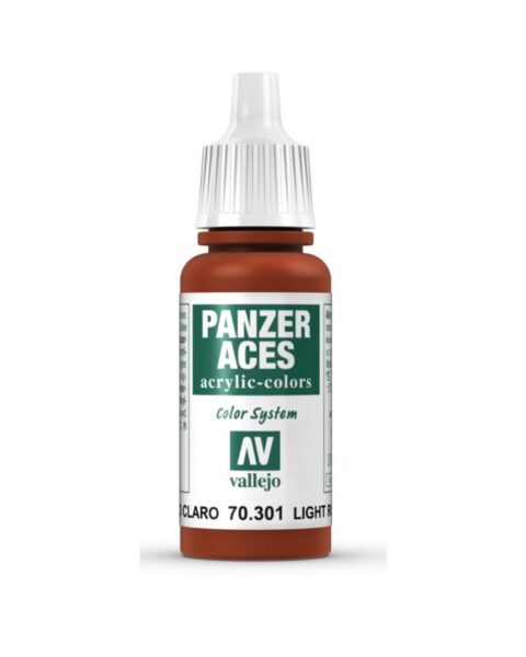VALLEJO PANZER ACES LIGHT RUST CODICE 70301