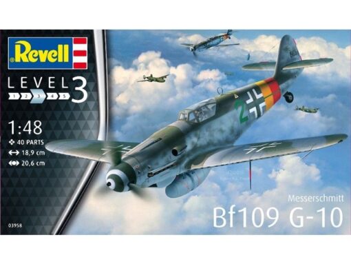 MESSERSCHMITT BF109 G10  -  REVELL 03958 SCALA 1:48