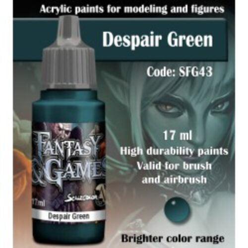 COLORE SCALE75 CODICE SFG43 – DESPAIR GREEN – CONFEZIONE DA 17 ml