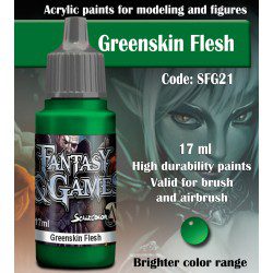 COLORE SCALE75 CODICE SFG21 - GREENSKIN FLESH - CONFEZIONE DA 17 ml