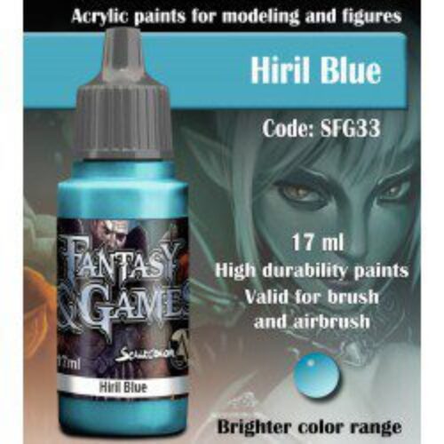 COLORE SCALE75 CODICE SFG33 – HIRIL BLUE – CONFEZIONE DA 17 ml