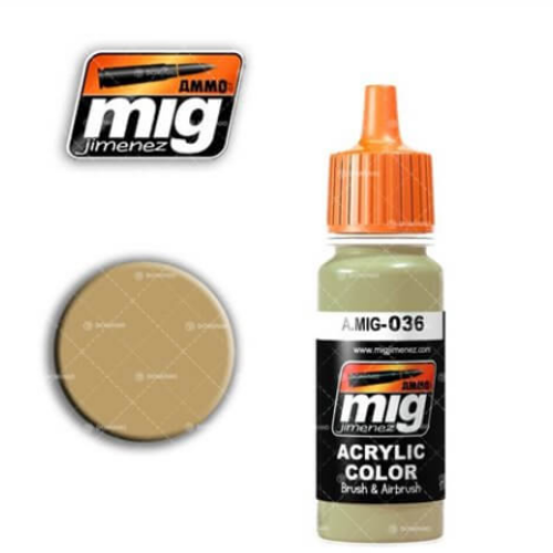 Ammo Mig 036 OLD WOOD 17ml. Colore acrilico Modellismo