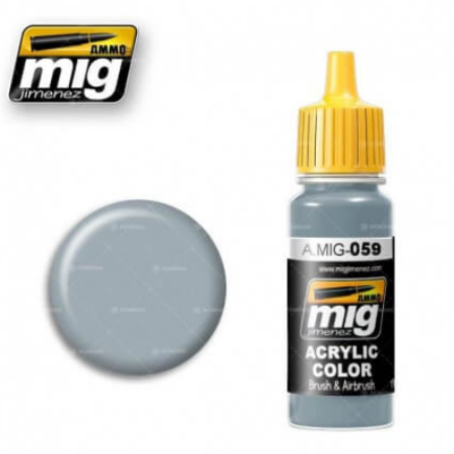Ammo Mig 059 GREY 17ml. Colore acrilico Modellismo