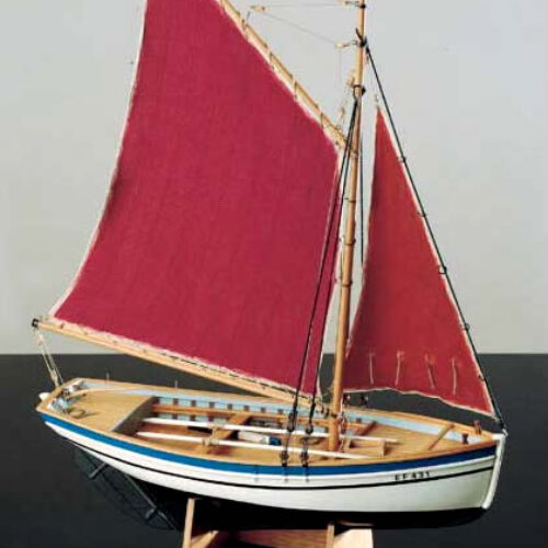 SLOUP COQUILLIER, IMBARCAZIONE DA PESCA FRANCESE ARTICOLO COREL SM43 SCALA 1:25