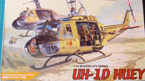 BELL UH-1D HUEY, MODELLO DRAGON 3538 SCALA 1/35