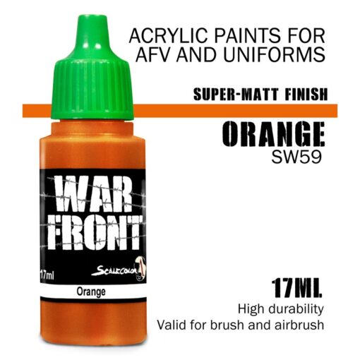 COLORE SCALE75 WAR FRONT CODICE SW59 - ORANGE - CONFEZIONE DA 17 ml