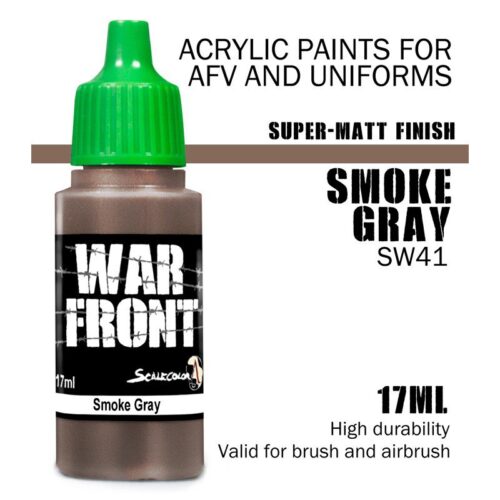 COLORE SCALE75 WAR FRONT CODICE SW41 – SMOKE GRAY – CONFEZIONE DA 17 ml