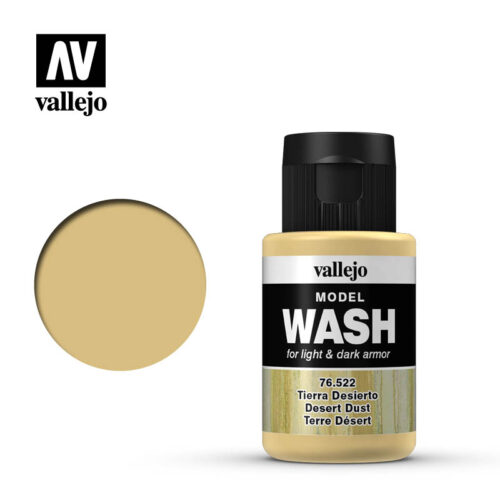 VALLEJO MODEL WASH DESERT DUST 76522