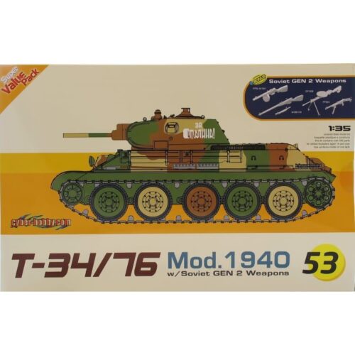 CARRO ARMATO T34/76 MOD.1940 MODELLO DRAGON CODICE 9153 SCALA 1:35