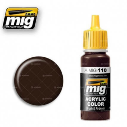 Ammo Mig 110 SCC 1A (BRITISH BROWN 1941-42) 17ml. Colore acrilico Modellismo