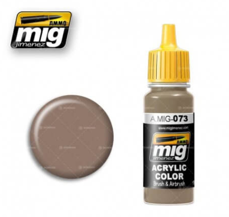 Ammo Mig 073 EARTH 17ml. Colore acrilico Modellismo