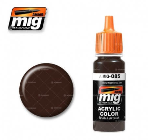 Ammo Mig 085 NATO BROWN 17ml. Colore acrilico Modellismo