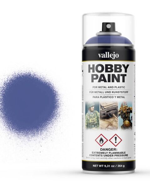 28017 spray acrilico Ultramarine Blue Vallejo 400ml con doppio diffusore