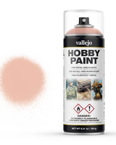 28024 spray acrilico Skintone Pale Flesh Vallejo 400ml con doppio diffusore