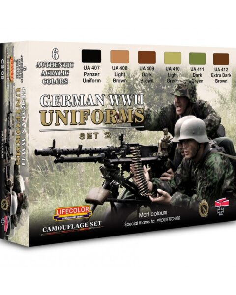 Colori Acrilici Lifecolor per Uniformi Tedesche CS05