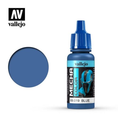 69019 BLUE Vallejo Mecha 17ml colore acrilico satinato plastico