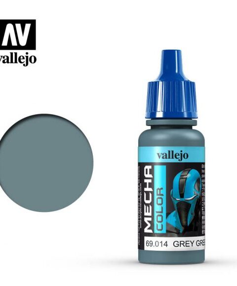 69014 GREY GREEN Vallejo Mecha 17ml colore acrilico satinato plastico