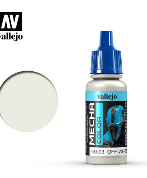 69003 OFFWHITE Vallejo Mecha 17ml colore acrilico satinato plastico