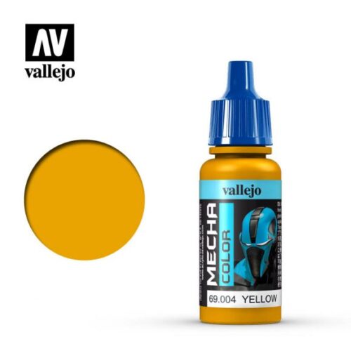 69004 YELLOW Vallejo Mecha 17ml colore acrilico satinato plastico