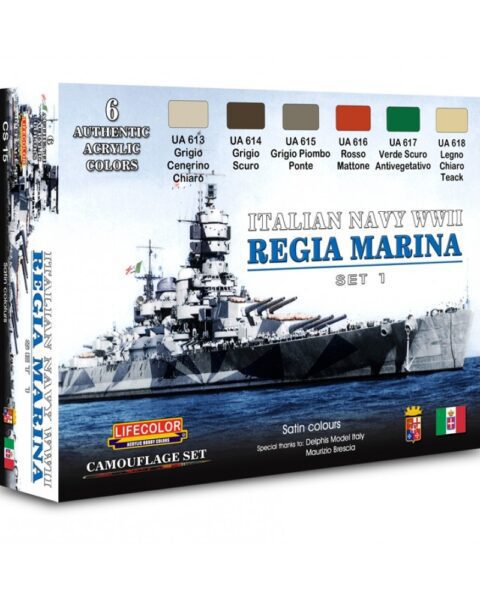Colori Acrilici Lifecolor per Navi Italiane CS15