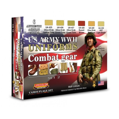 Colori Acrilici Lifecolor per Uniformi Americane CS18