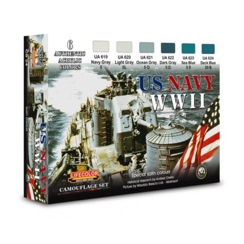 Colori Acrilici Lifecolor per Navi Americane CS24