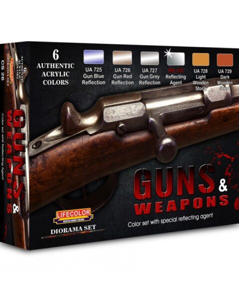 Colori Acrilici Lifecolor per dipingere le Armi CS26