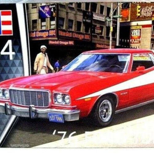 FORD TORINO 1976 SCALA 1/25, MODELLO REVELL CODICE 07038