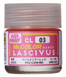 CL-03 LASCIVUS PALE CLEAR RED gloss 10ml colorazione viso