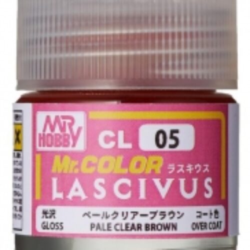 CL-05 LASCIVUS PLAE CLEAR BROWN gloss 10mlcolorazione viso
