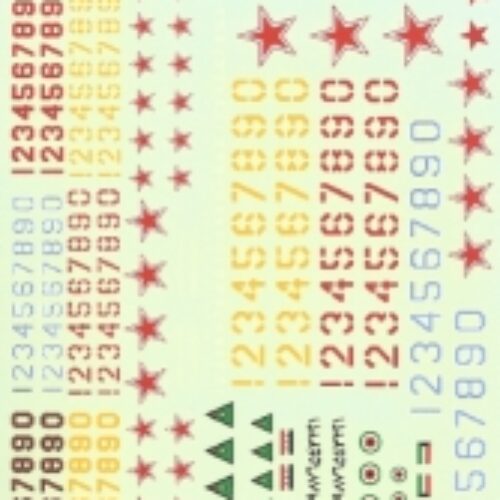 Decals aerei russi 1:35 1:72 e 1:48