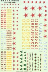 Decals aerei russi 1:35 1:72 e 1:48