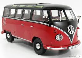 Volkswagen VW Bulli T1 Samba "Toy Fair Nürnberg 2019" anno 1962 rosso / nero - immagine 2