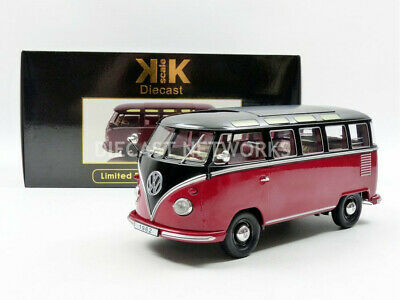 Volkswagen VW Bulli T1 Samba "Toy Fair Nürnberg 2019" anno 1962 rosso / nero - immagine 4