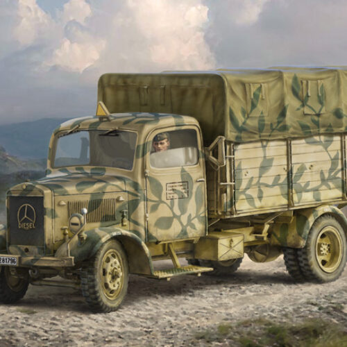 MERCEDES – BENZ L3000 S ITALERI 6558 scala 1:35