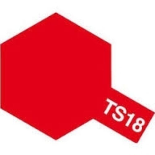 Spray Tamiya TS-18 rosso 100ml modellismo statico