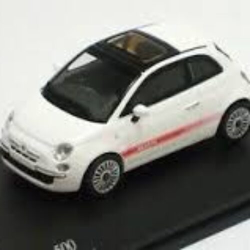 FIAT 500 ABARTH WHITE 2007