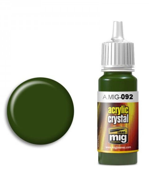 AMMO MIG: 092 CRYSTAL GREEN (17ML)