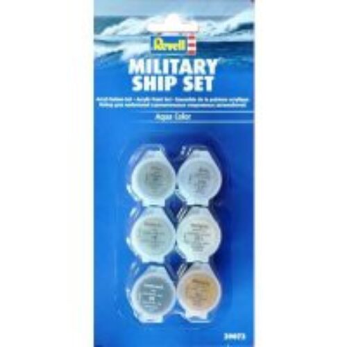 Acrylic Paint Set Military Ships (6 x 5 ml)